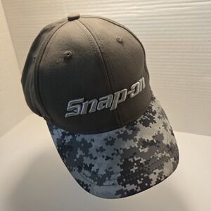 Snap-On Tools Digital Camo Snap Back Hat Trucker Baseball Cap Promotional Cotton